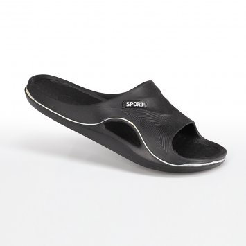 Ultralichte badslippers,Zwart