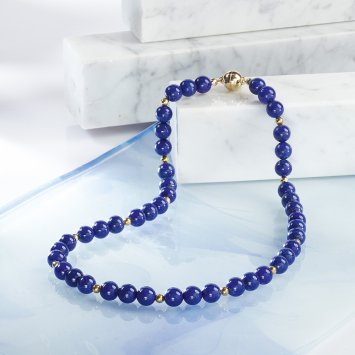 Ketting met lapis lazuli edelsteen