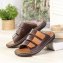 Comfortslippers met klittenbandsluitingen - 1