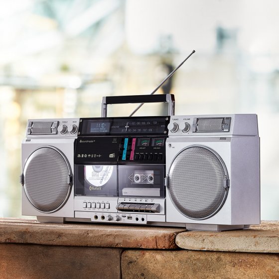 DAB+ boombox 'Retro jaren 80' 