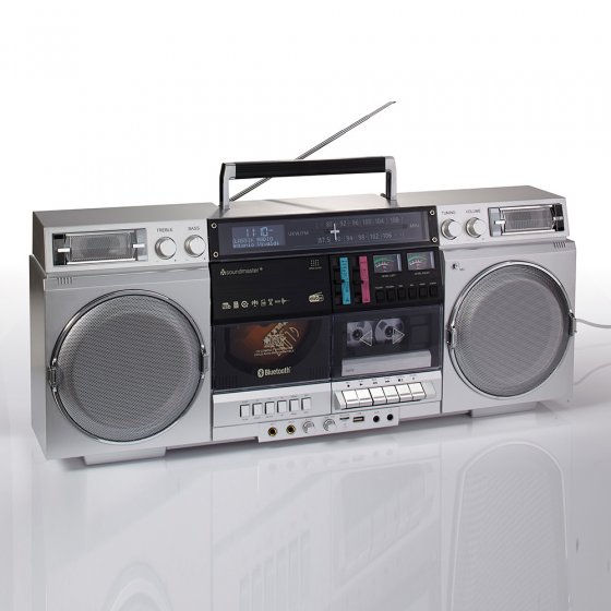 DAB+ boombox 'Retro jaren 80' 